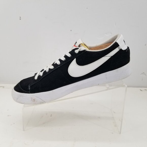 Size 8.5 - Nike Blazer Low 77 Vintage Black White Men's Shoes - Picture 6 of 9